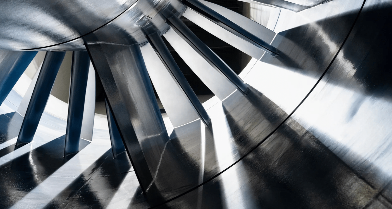 Interior view of precision metal manufacturing equipment in South Dakota facility